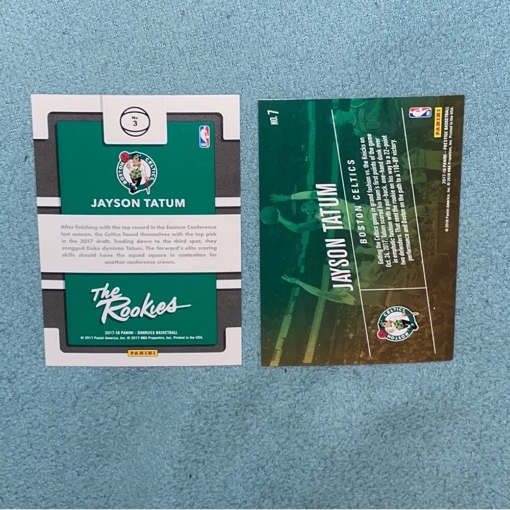 Jayson Tatum Rookie Card Bundle - Picture 2 of 2